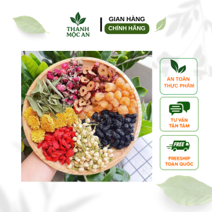 Trà hoa 8 vị, trà dưỡng nhan