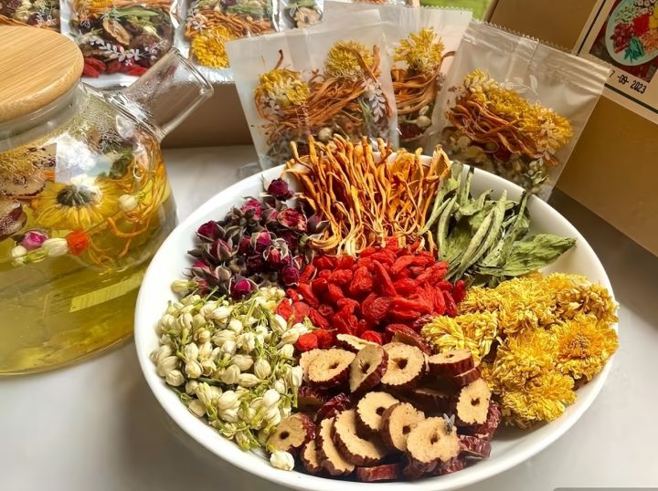 Trà dưỡng nha 7 vị có tác dụng gì