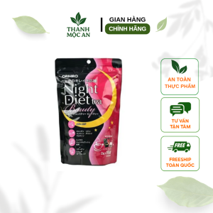 Trà hỗ trợ giảm cân Night Diet Tea Beauty Orihiro 16 gói