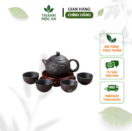 Bộ ấm trà gốm cao cấp