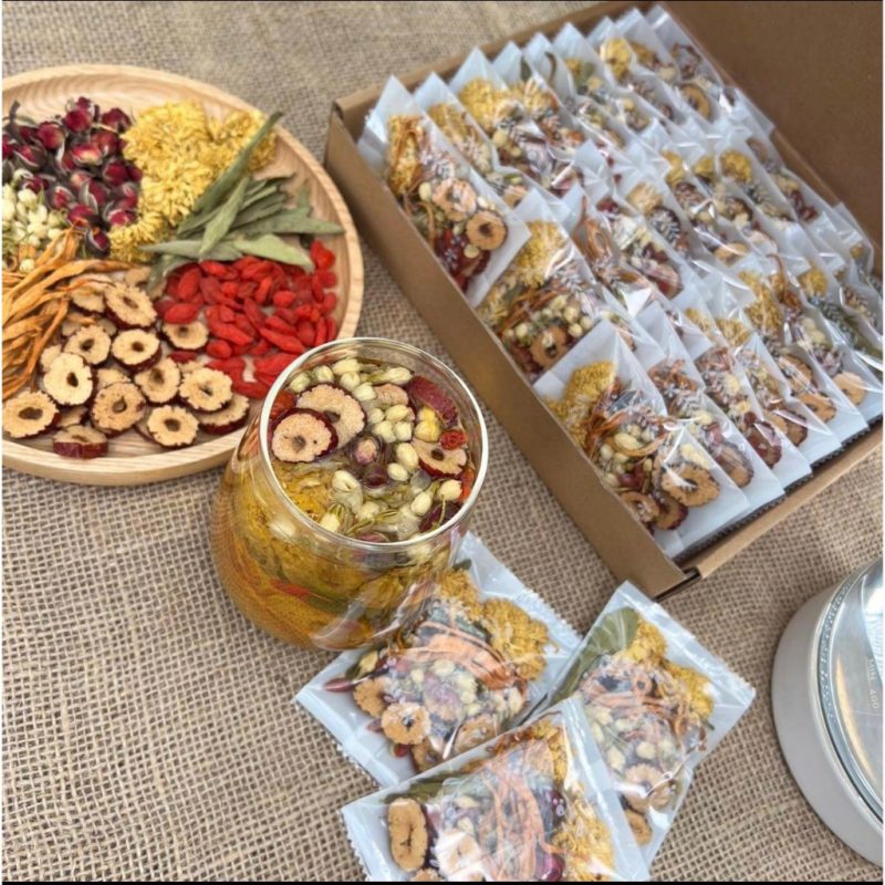 Trà dưỡng nhan 7 vị có tác dụng gì